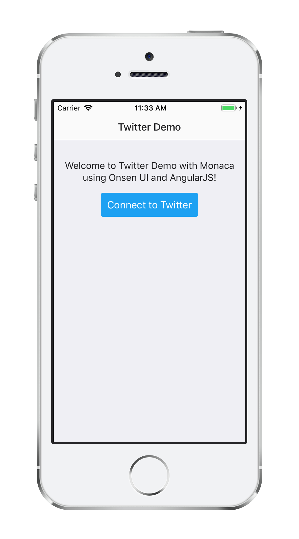 Twitter アプリ シングルサインオンを使用 Monaca Docs